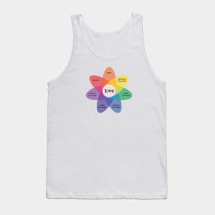 Diagram of Love Tank Top